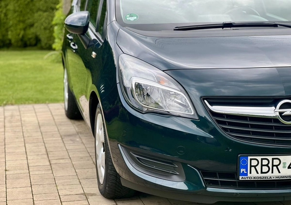 Opel Meriva cena 32900 przebieg: 124000, rok produkcji 2014 z Milicz małe 781